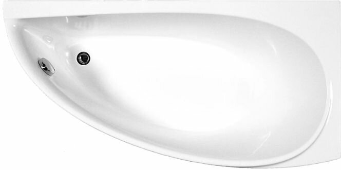 Акриловая ванна Ravak Avocado CS01000000 R без опоры 150x75 см угловая правая пристенная белая асимметричная