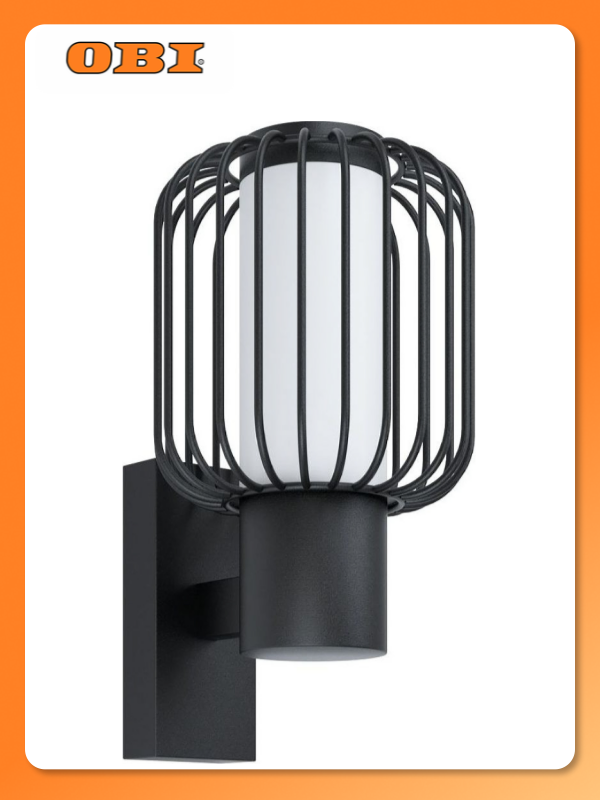 Уличный светильник EGLO RAVELLO 98721  IP44  E27  черный  металл  пластик