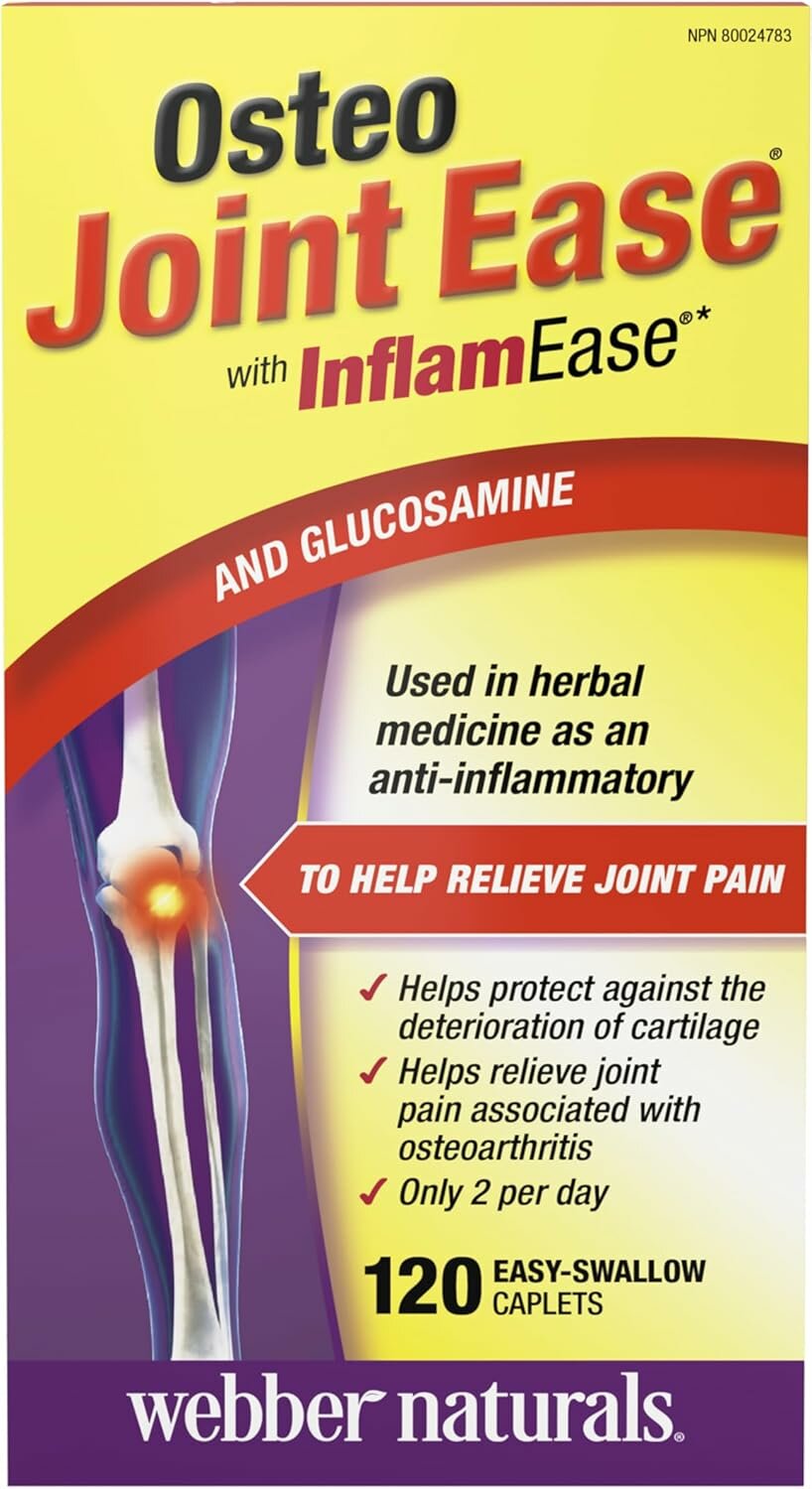 OSTEO JOINT EASE Inflamease – Комплекс для суставов и снижения воспаления 120 capsula KANADA