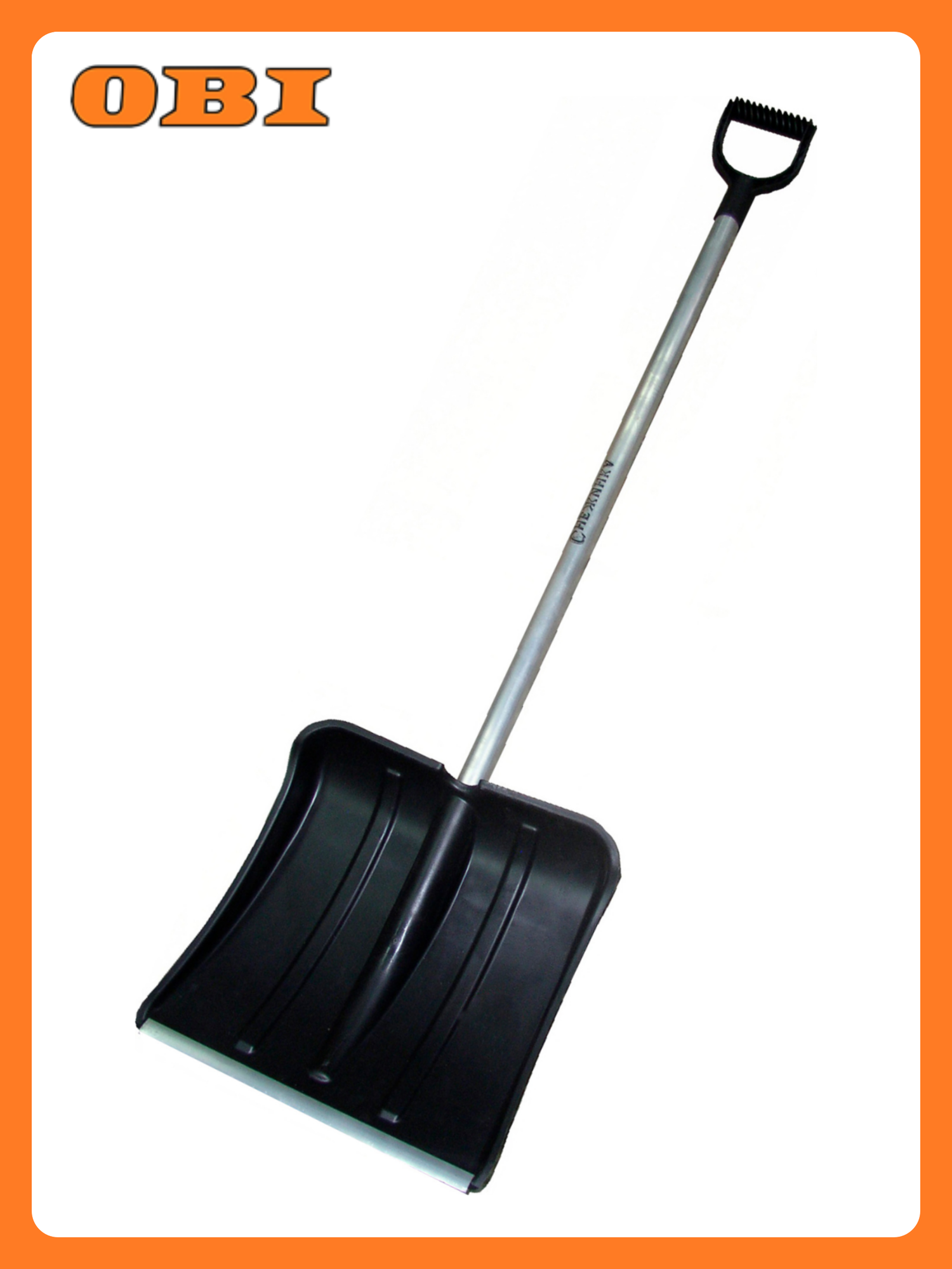 Лопата для снега Инструм-Агро Снежинка 100158 с планкой 132 см