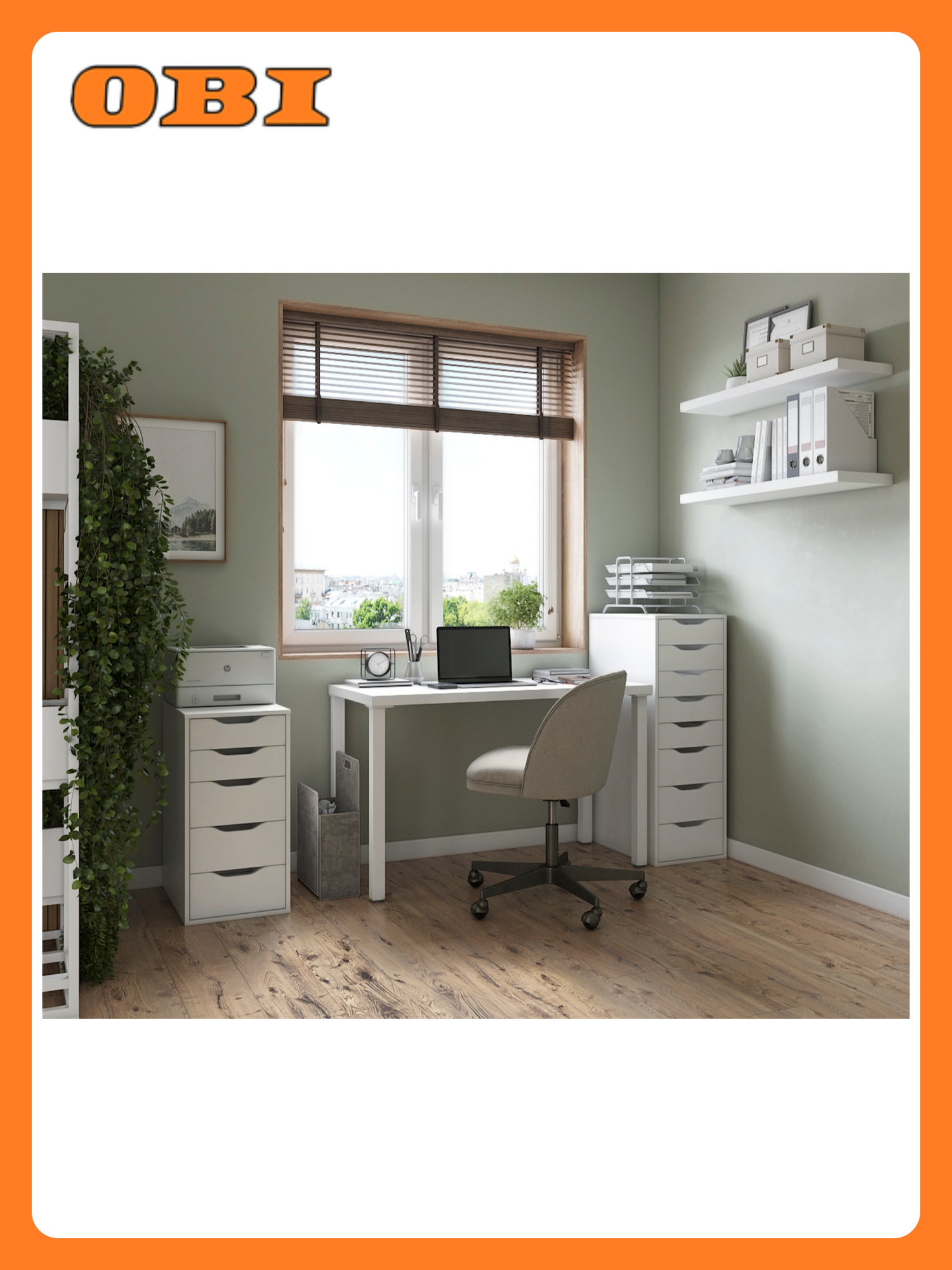 Комод Шведский Стандарт Ингар 5 36x71x53 см белый