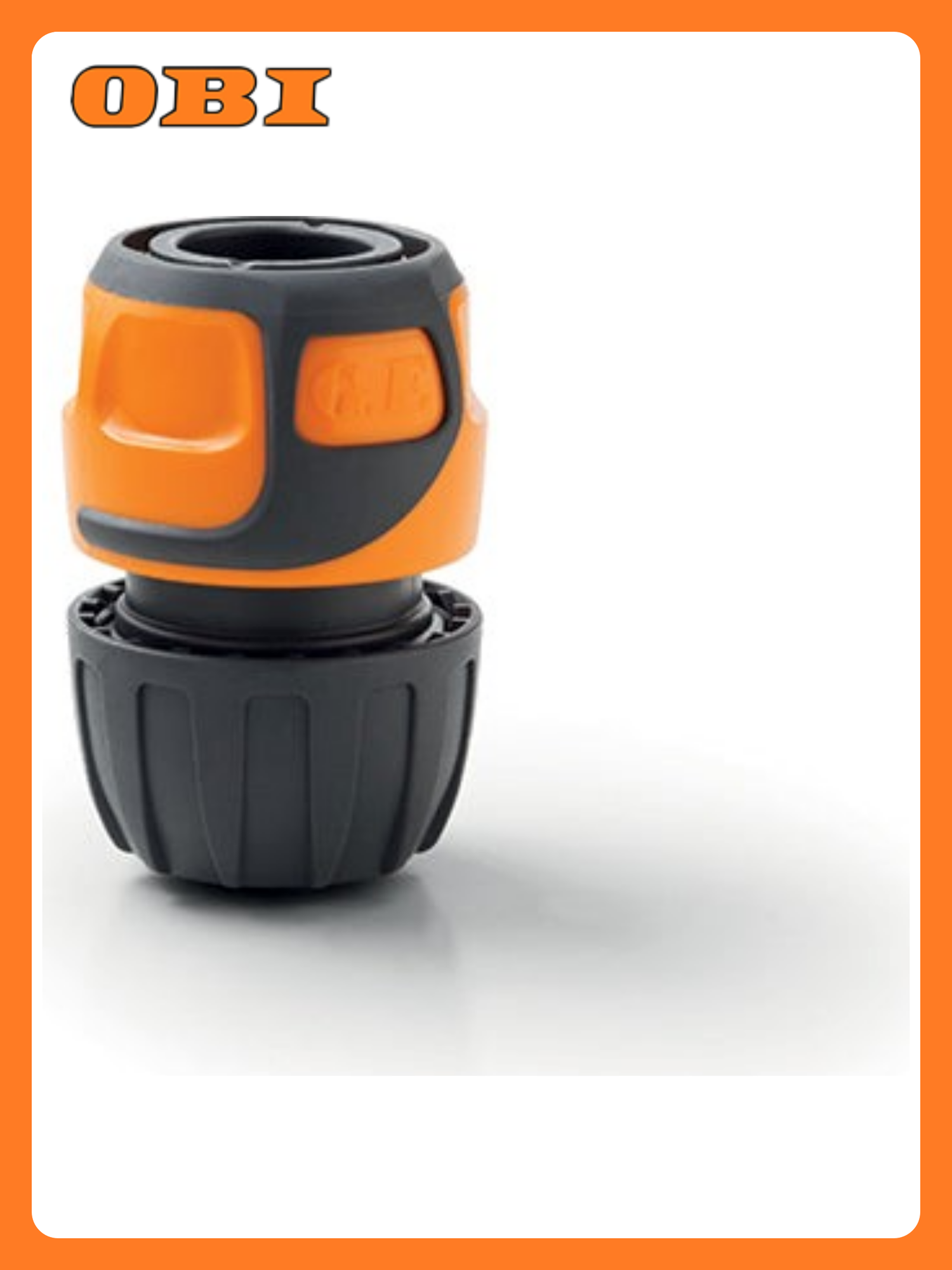 Коннектор для шланга быстросъёмный 3 4  с накладками Soft Touch GF GF80005044