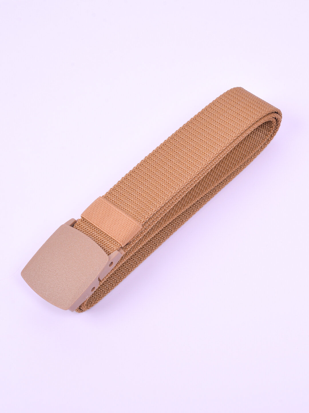 Ремень  для мужчин, размер 119, коралловый, бежевый — фото 1