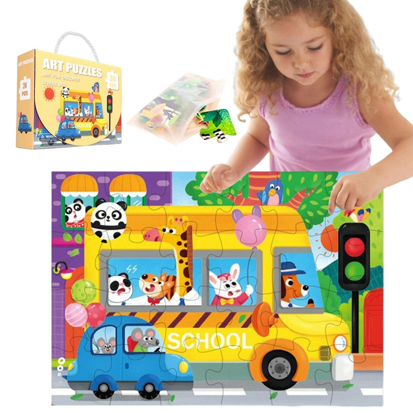 Пазлы для малышей, развивающие игрушки для детей, найди половину, мелкие мотирики, Монтессори, транспорт