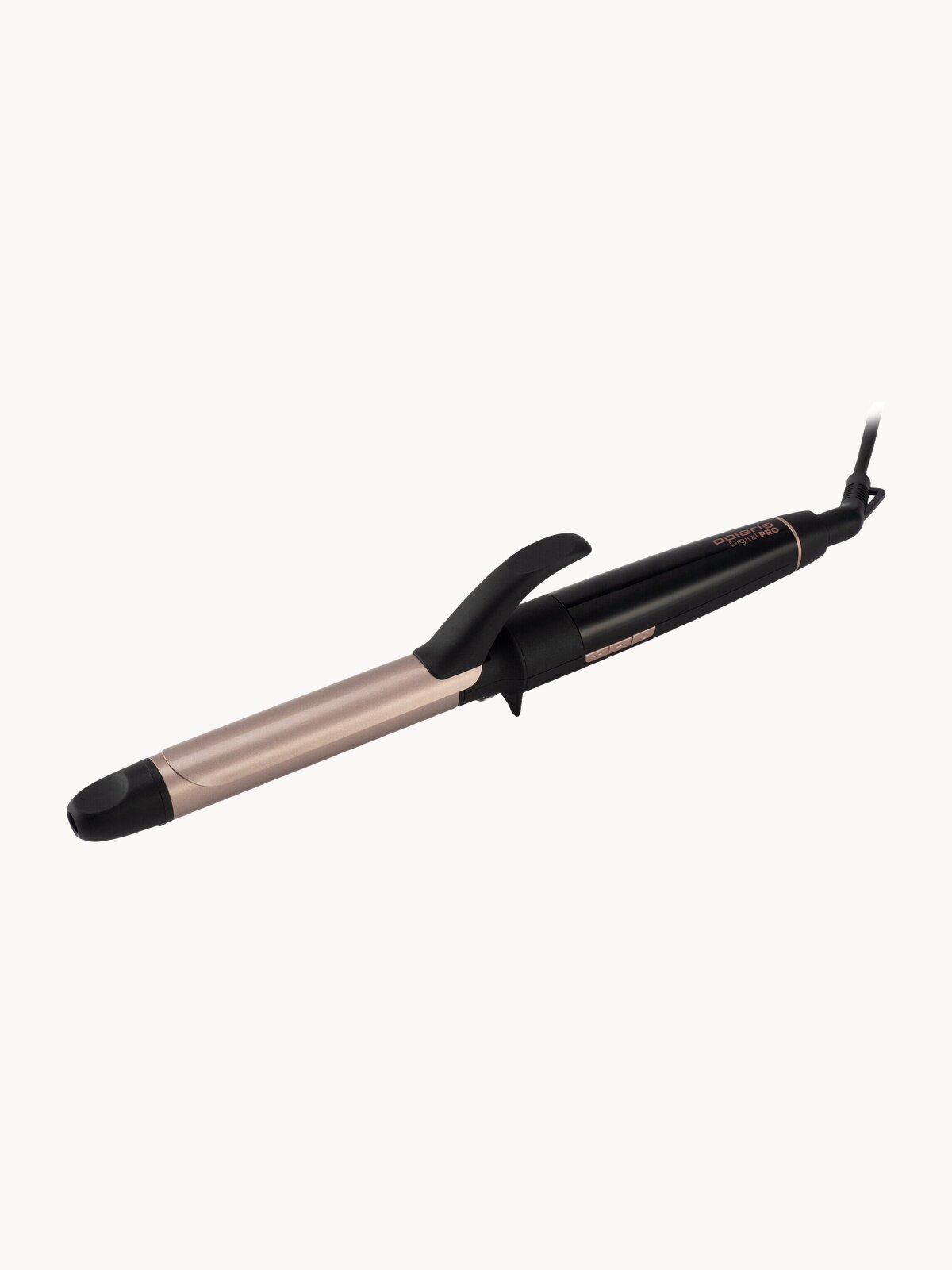 Стайлер Polaris PHS 2533KT Digital PRO, чёрный, 25 мм, версия Global, плойка, для укладки