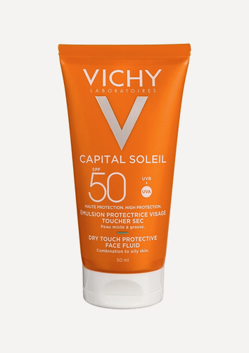 Изображение товара Vichy Капиталь Идеал Солей Эмульсия для лица матирующая солнцезащитная SPF50 50мл