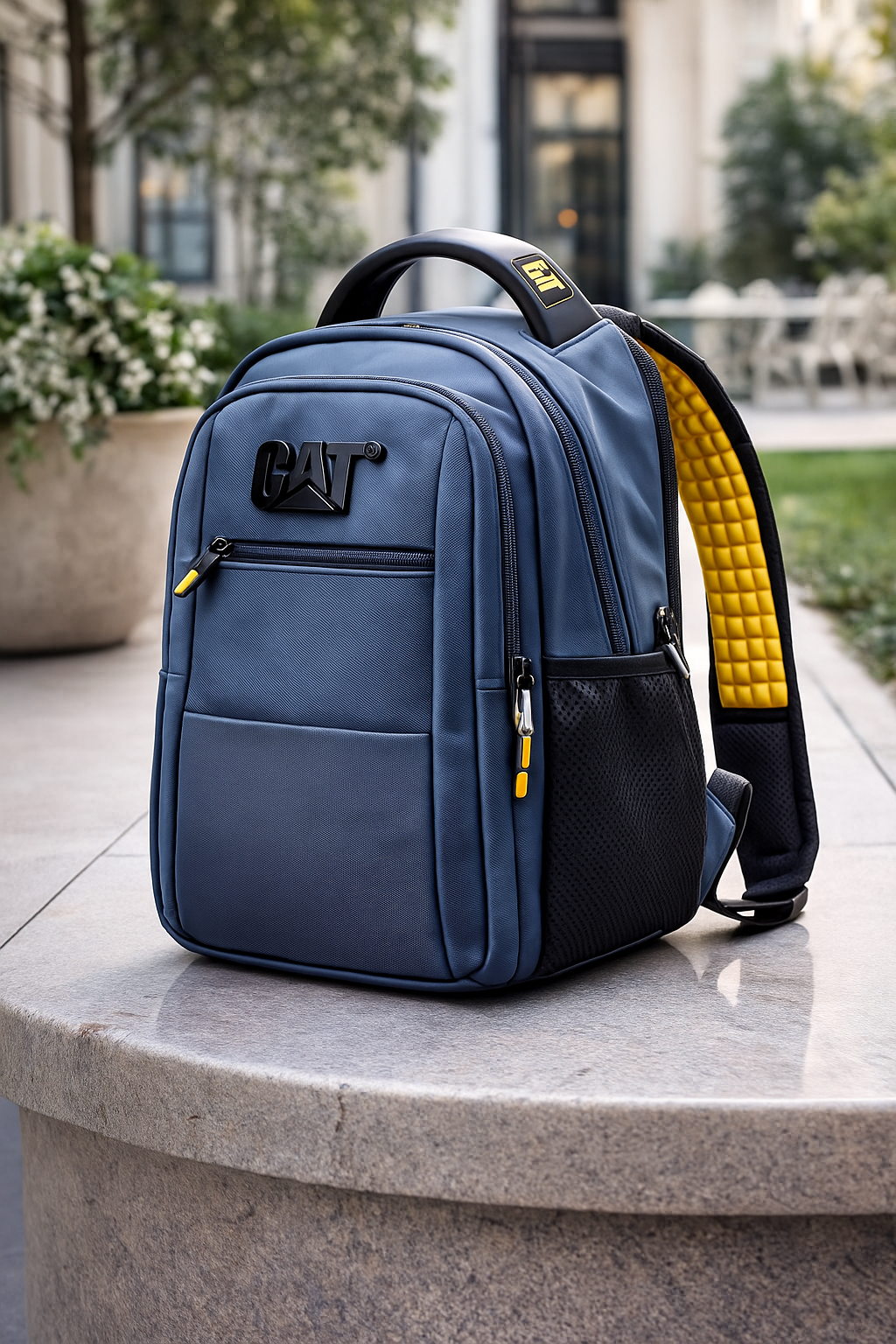 Школьный рюкзак Caterpillar CAT 0186# 30×38×12 см — городской, для ноутбука, с отделениями и вентиляцией, объём 20 л