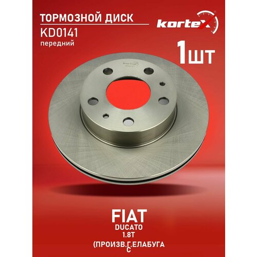 фото Тормозной диск kortex для fiat ducato 1.8т 07- (произв. г. елабуга с 2007) перед. вент.(d-300mm) oem 4246y5, 46806234, 92116703, df2722, kd0141