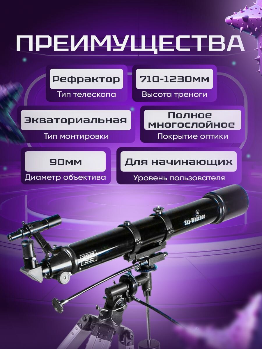 Телескоп Sky-Watcher BK 909EQ2 — фото 1