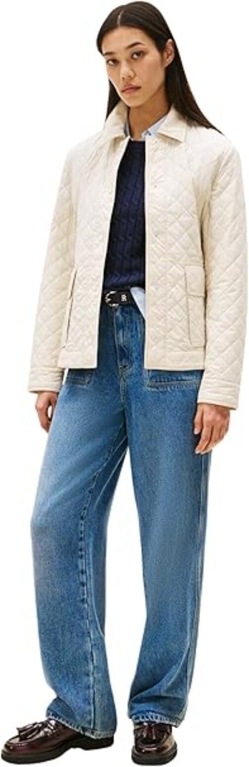 Куртка TOMMY HILFIGER, размер S, бежевый — фото 1