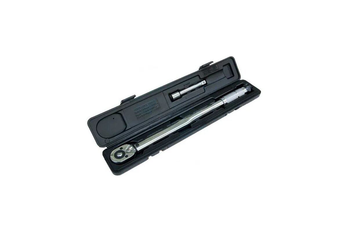 Динамометрический ключ TOLSEN 16010, 28 - 210 Нм, Cr-V, хромированный