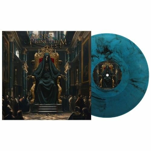 MORS PRINCIPIUM EST - Darkness Invisible - Venator turquoise marbled vinyl, виниловая пластинка