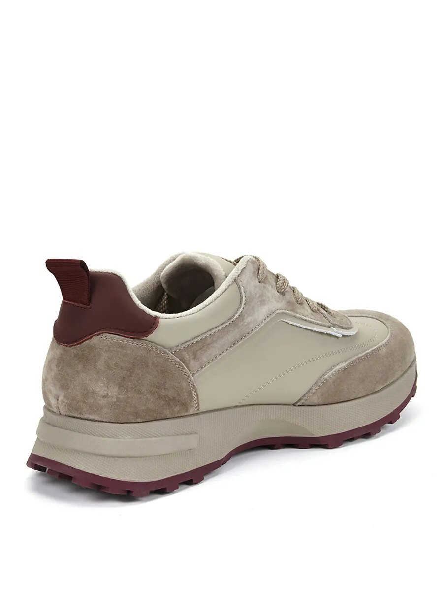 Кроссовки Thomas Munz, размер 37, бежевый/бордовый — фото 1