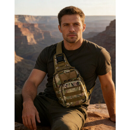 Однолямочный тактический рюкзак мультикам