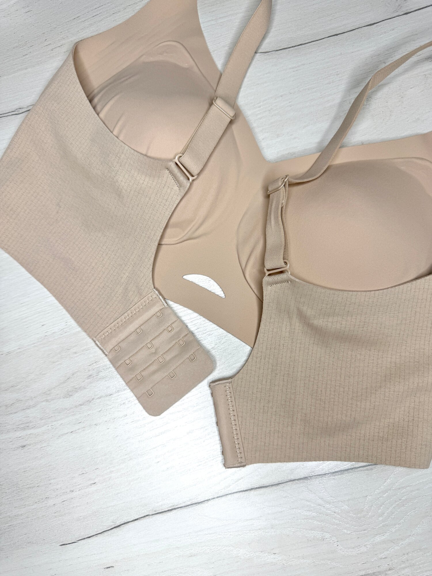 Бюстгальтер INK черный, бежевый, 1 шт., размер XL, бежевый — фото 1