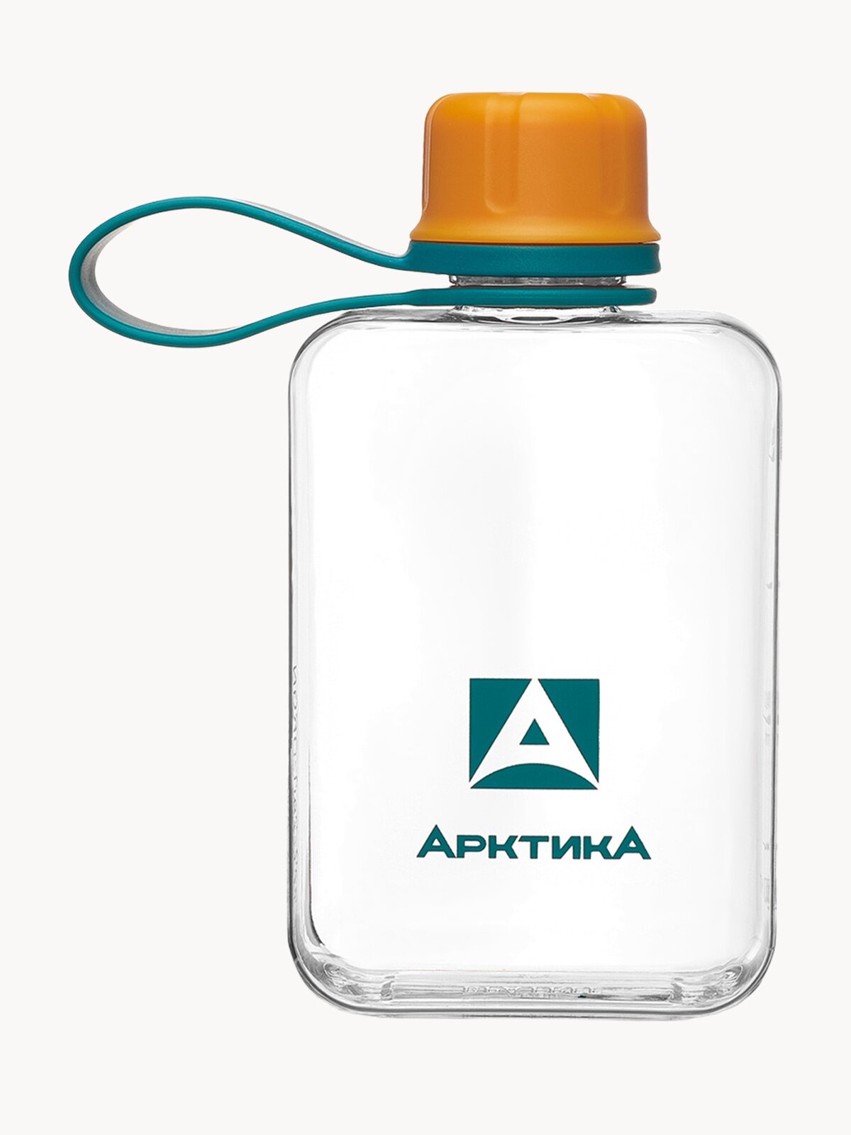 Бутылка маленькая пластиковая для воды Арктика 240 мл, герметичная, тритан