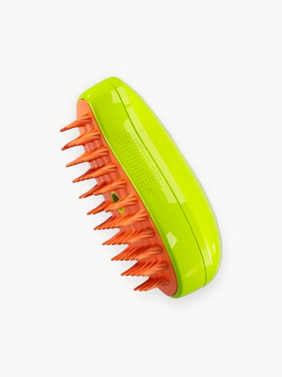 Паровая щетка для кошек и собак силиконовая расческа для животных 3 в 1