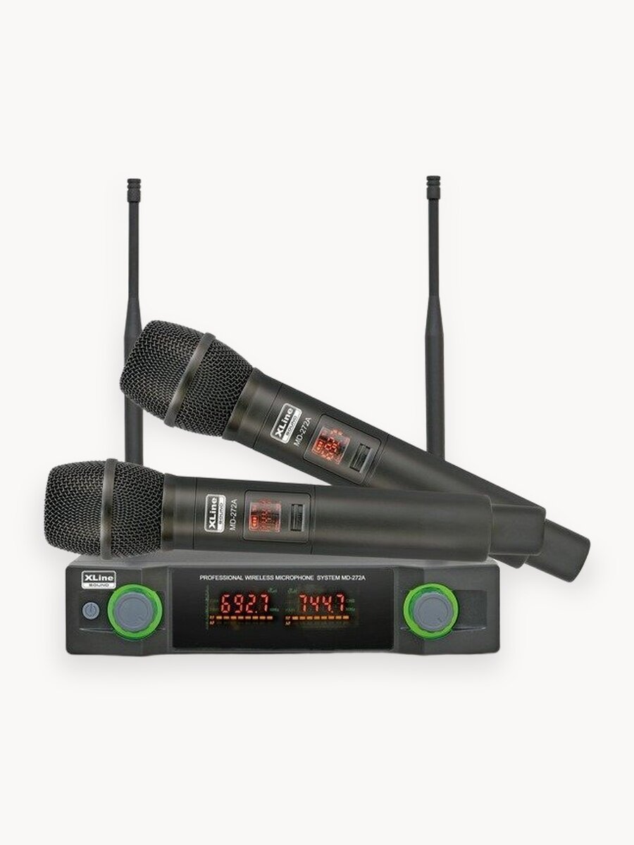 Радиосистема на два микрофона Xline MD-272A