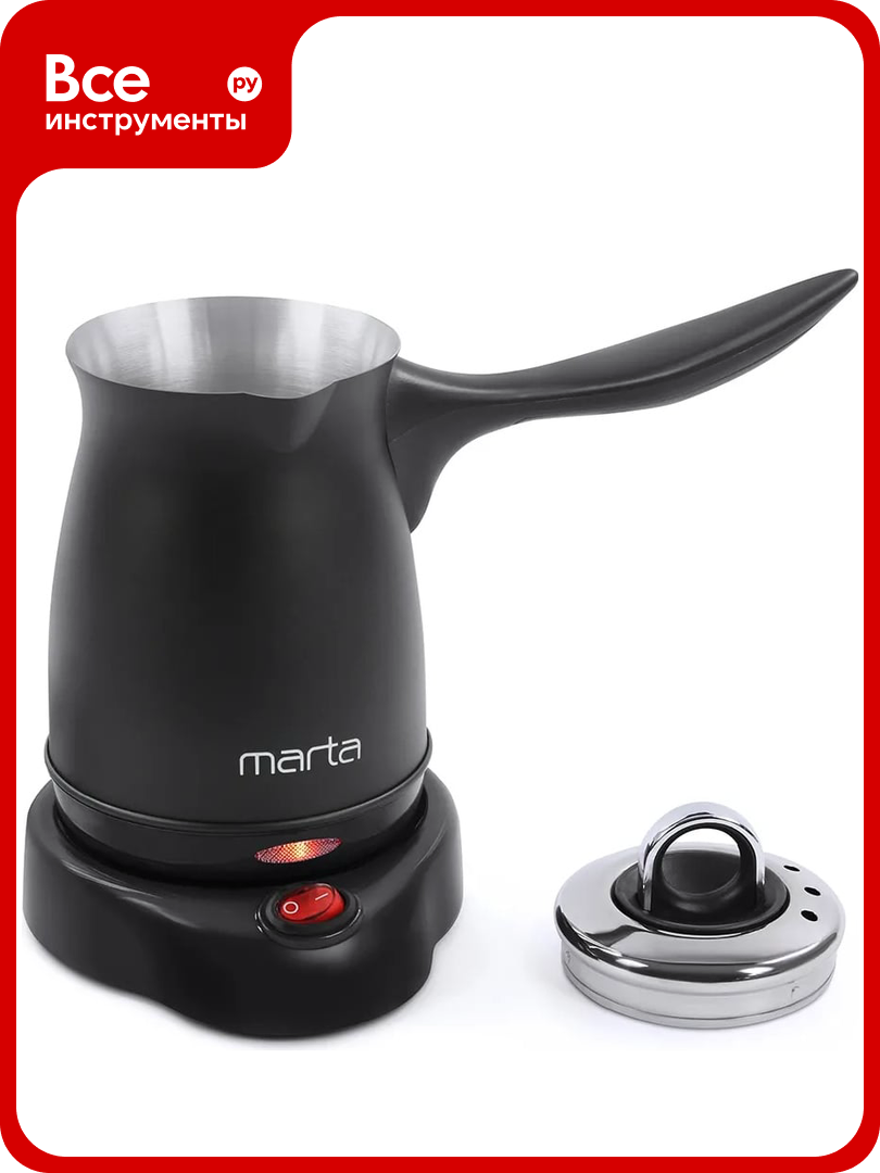 Турка MARTA MT-2143 черный жемчуг 37185