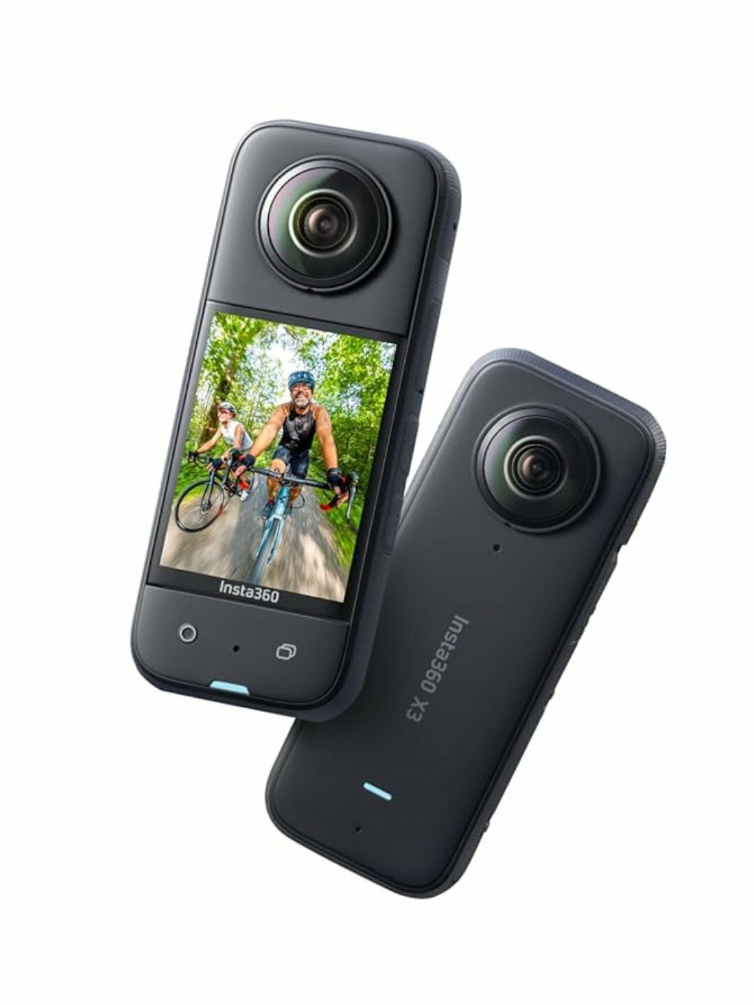 Экшн-камера Инста360 X3, 360°, сенсорная, с экраном, 5.7К, водонепроницаемая, до 10м — фото 1