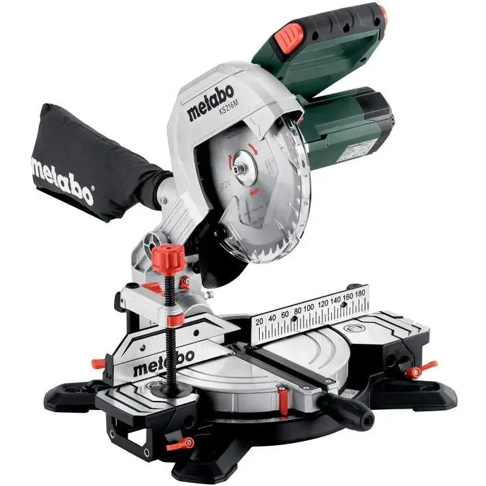 Metabo Торцовочная пила Metabo KS 216 M Set 1100Вт 5000об/мин d=216мм