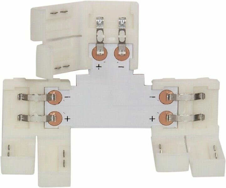 Коннектор-тройник для соединения лент 5050 10мм (упак 5шт) 23135 LD188 FERON