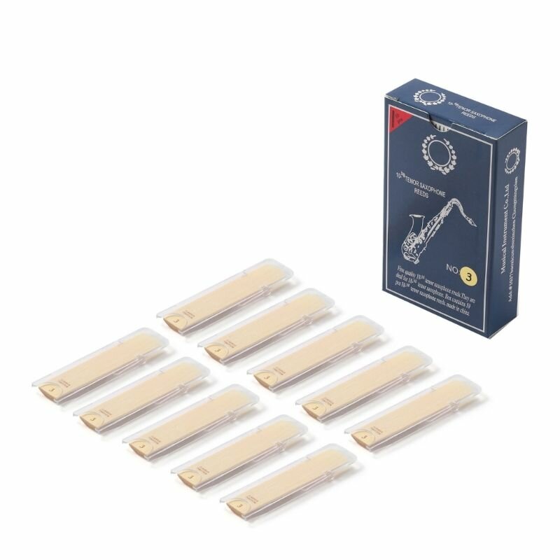 Тенор саксофон Риды 10 шт. Градация 2.0/2.5/3.0