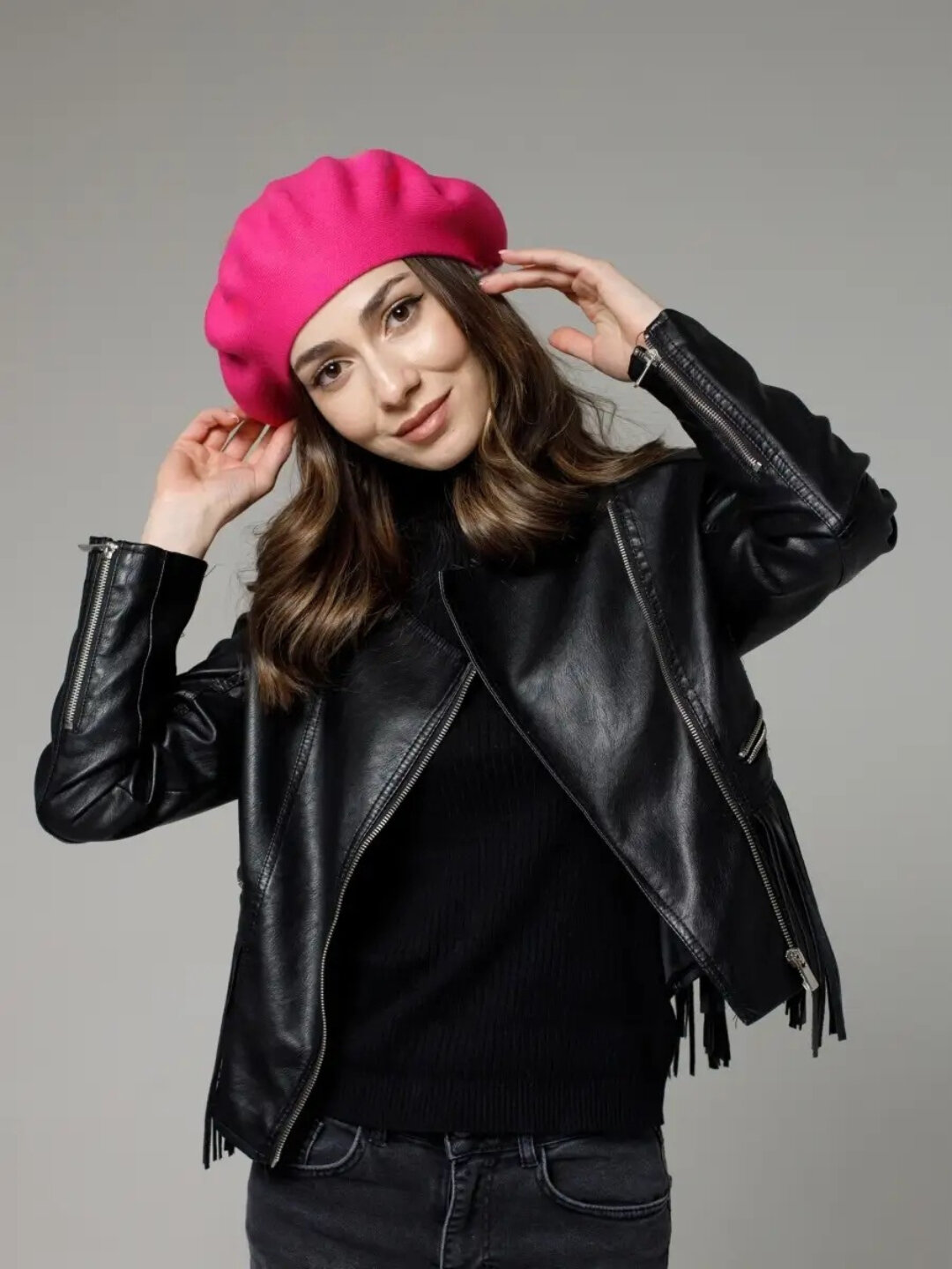 Берет для девочек и женщин