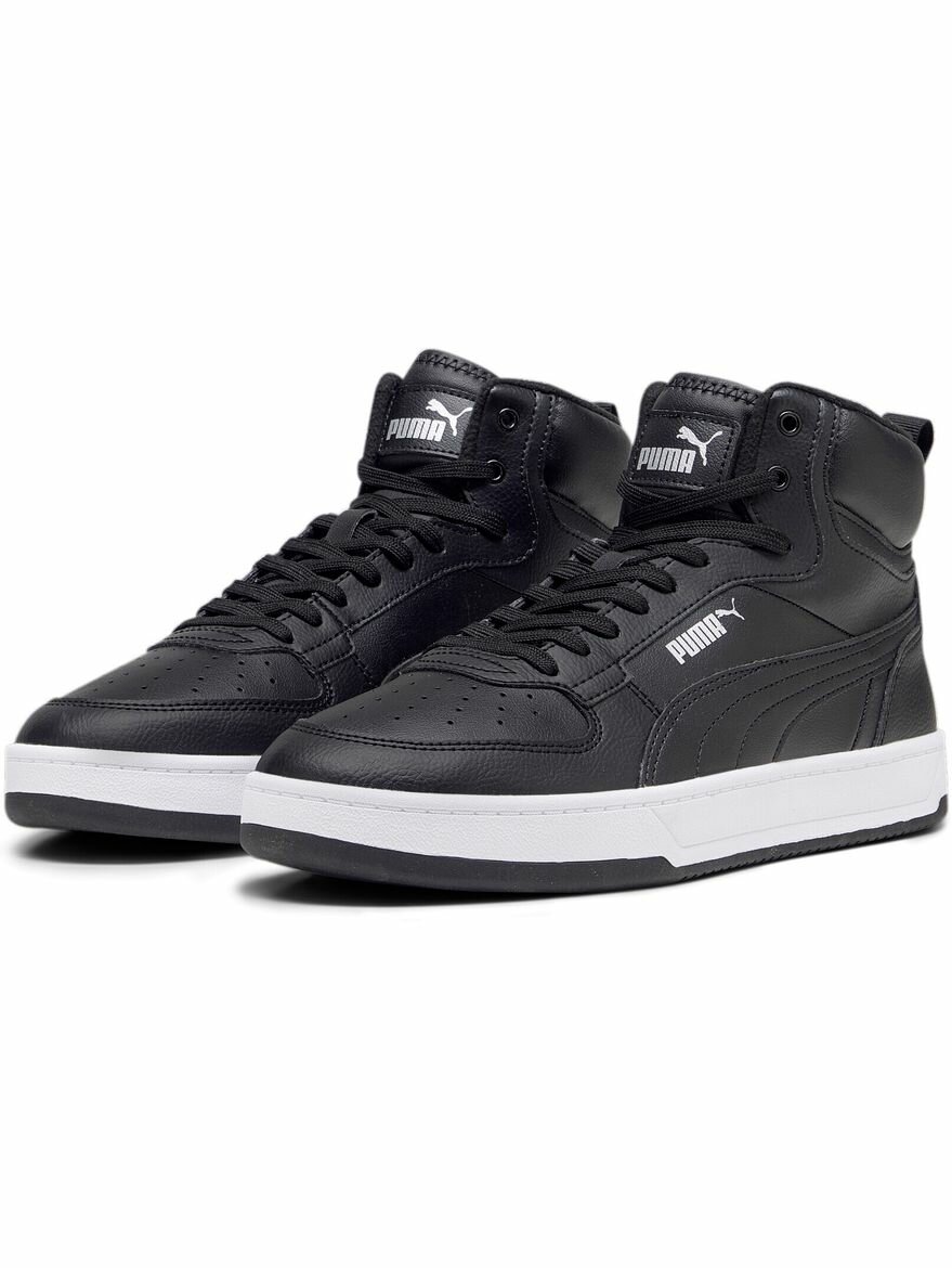 Кеды PUMA Caven 2.0 Mid WTR, полнота F, размер 10 UK, черный — фото 1