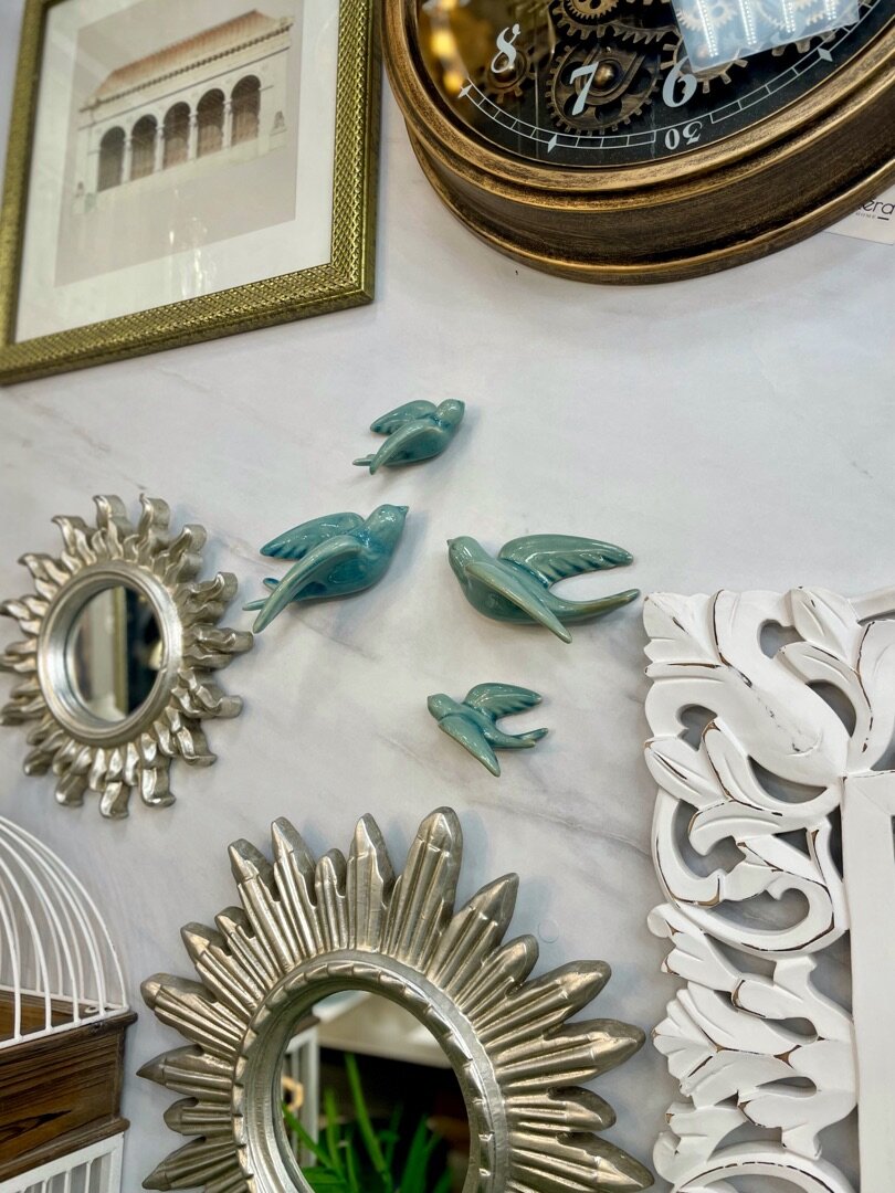 Декор настенный Tauber Casaentera CE05-385207 голубой 100х70х60h