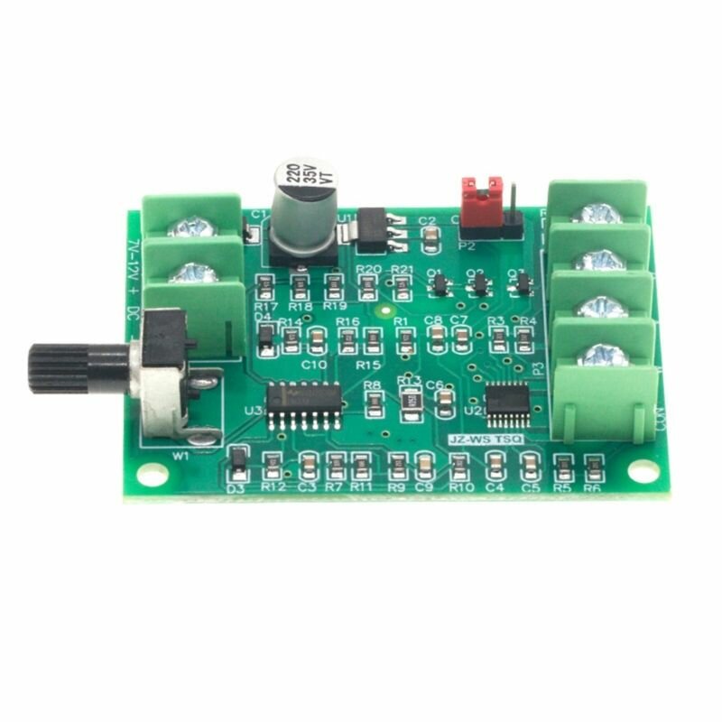 DC 7V-12V бесщеточный двигатель плата управления скоростью контроллер защиты модуль для жесткого диска