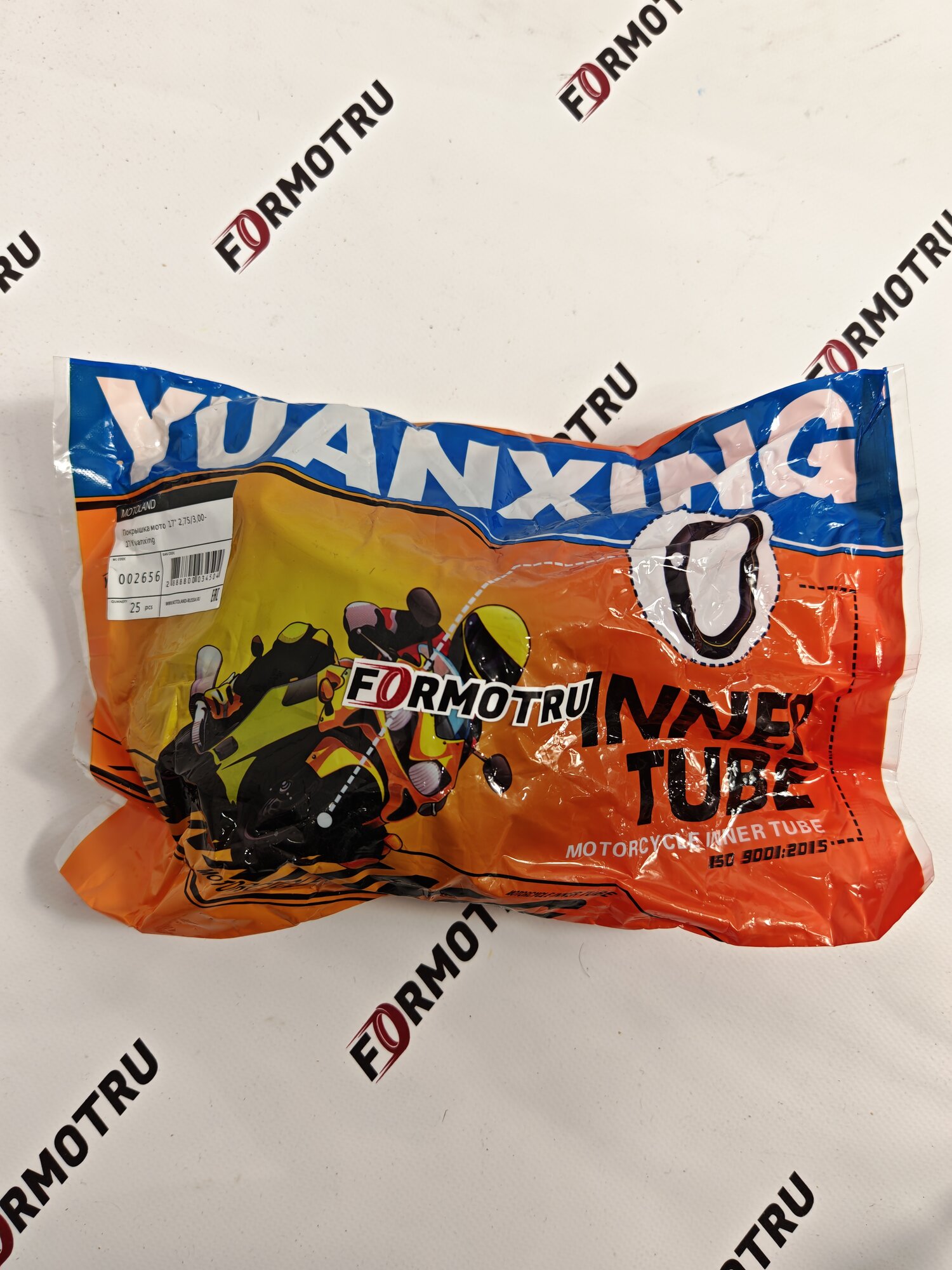 Камера Yuanxing 2.75/3.00-17 для мотоцикла