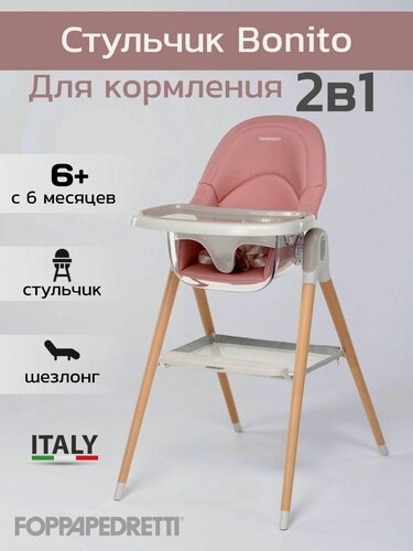 Изображение товара Стульчик для кормления Foppapedretti Bonito Pink