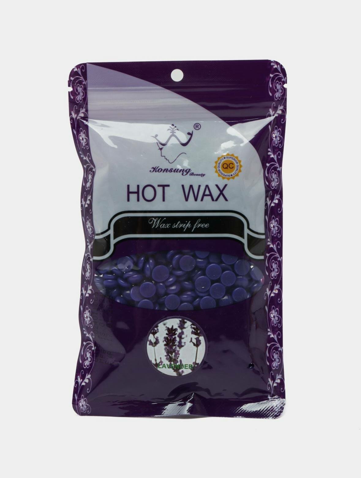 Воск для депиляции Hot Wax, профессиональный, в гранулах, пленочный, 100 гр