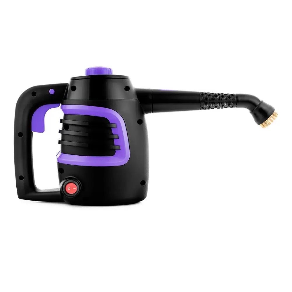 Пароочиститель Kitfort КТ-930, черный/желтый — фото 1