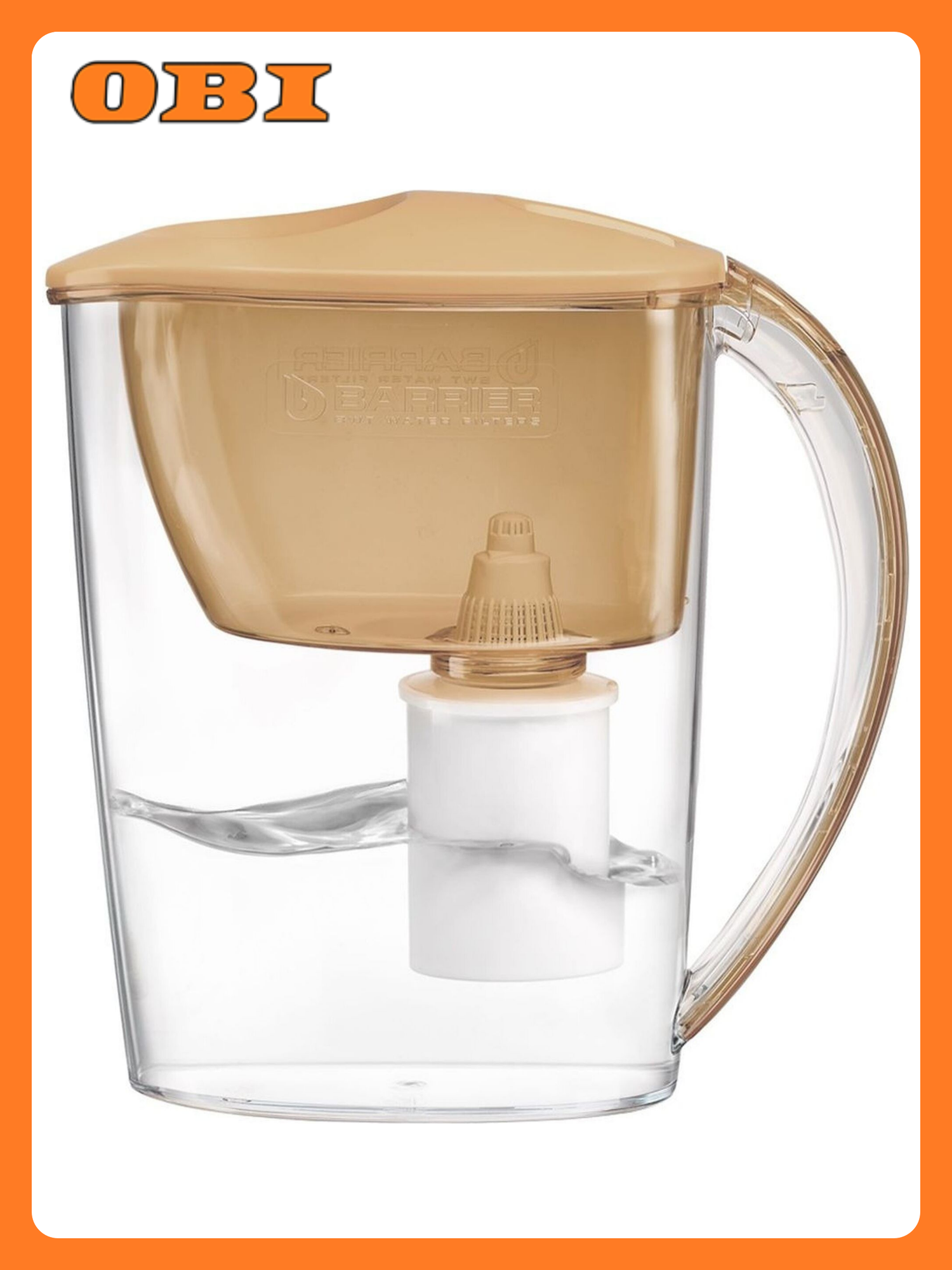 Фильтр-кувшин Барьер Тренд карамельный капучино 25 л