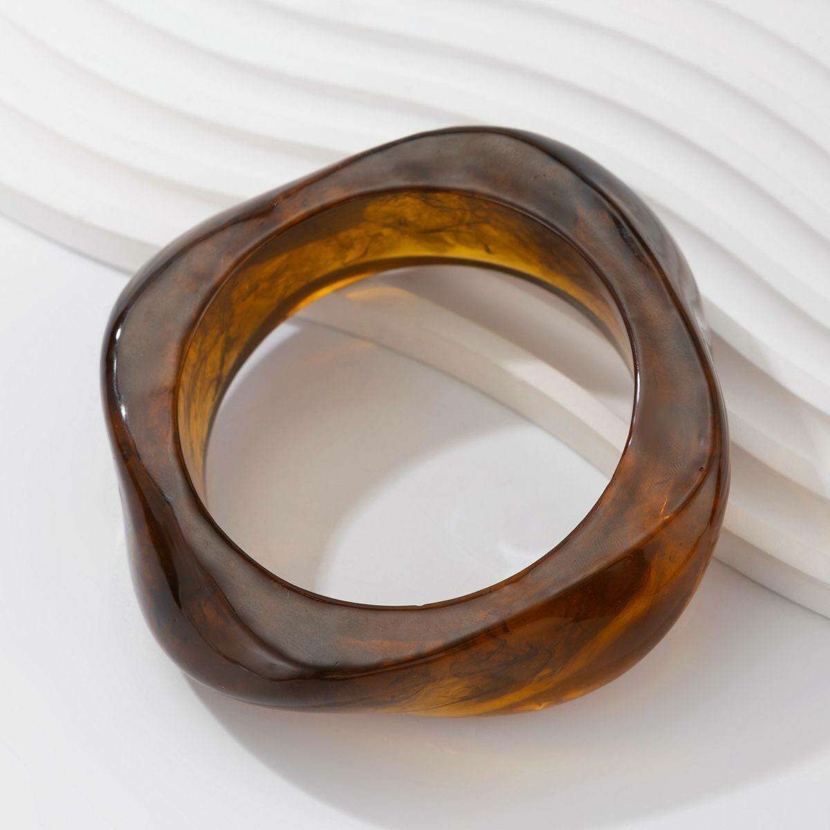 Браслет-манжета, размер one size, brown — фото 1