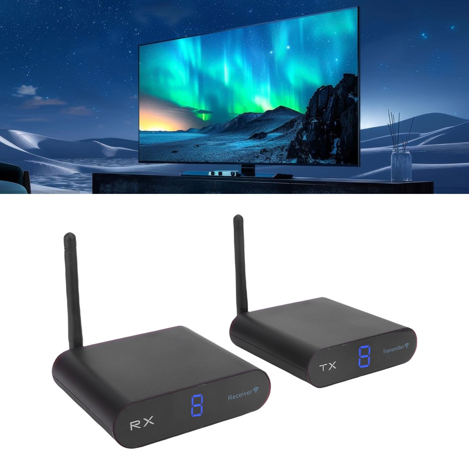 Беспроводной AV удлинитель, 5.8GHz, с поддержкой PAL и NTSC, для домашнего использования