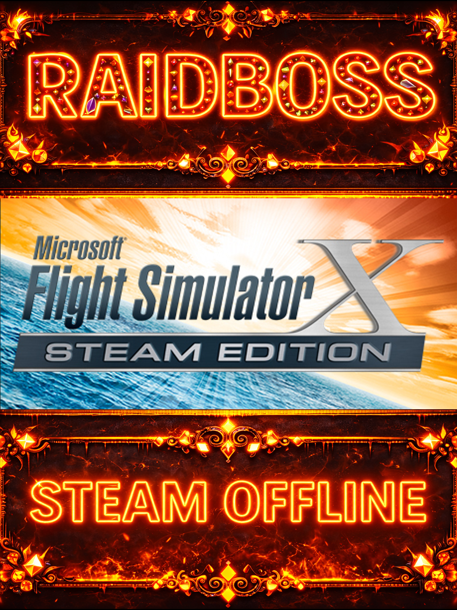 Microsoft Flight Simulator X: Steam Edition игра на аккаунте для ПК с OFF активацией для Steam (PC) РФ + СНГ