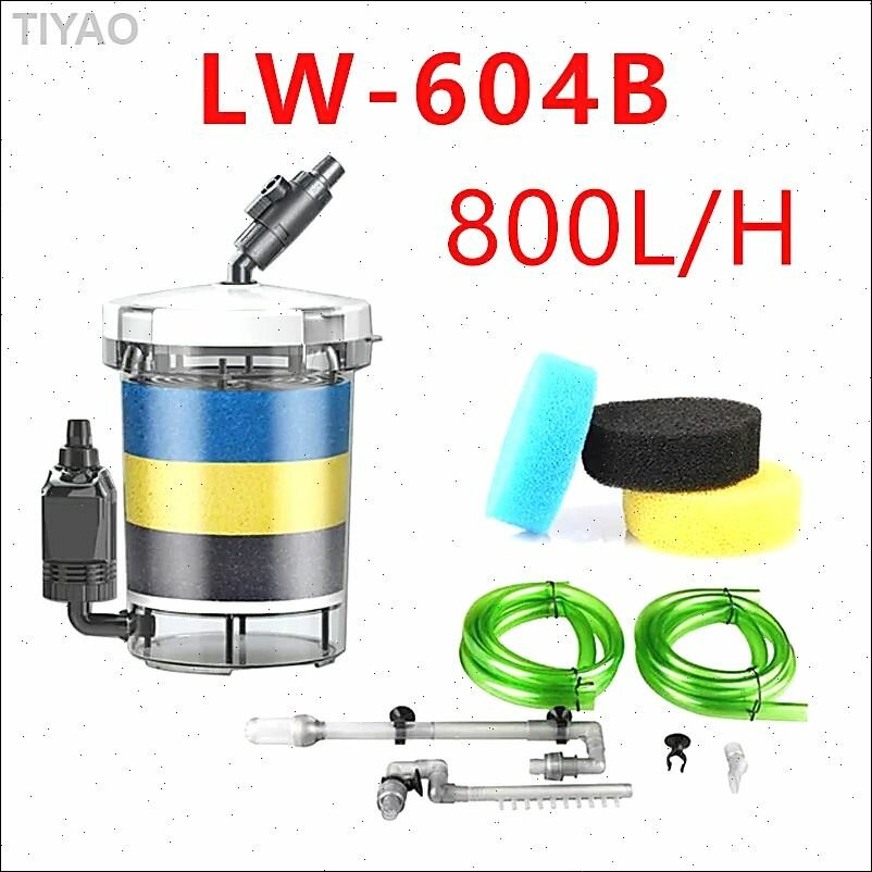 Внешний фильтр для аквариума SUN LW-604B 14 Вт 800Л/Ч