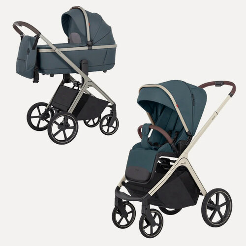 Изображение товара Детская коляска 2в1 Carrello Vector, цвет Prime Blue (Светло-синий), артикул производителя CRL-6550