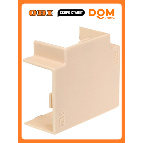 Угол Т-образный KMT IEK ELECOR 25х16 сосна 4 шт в комплекте 181₽