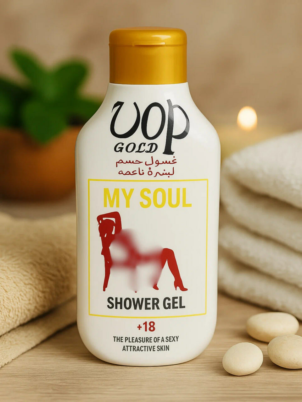 Гель для душа VOP GOLD Musk Lady Sexy, мускусный аромат, 500 мл