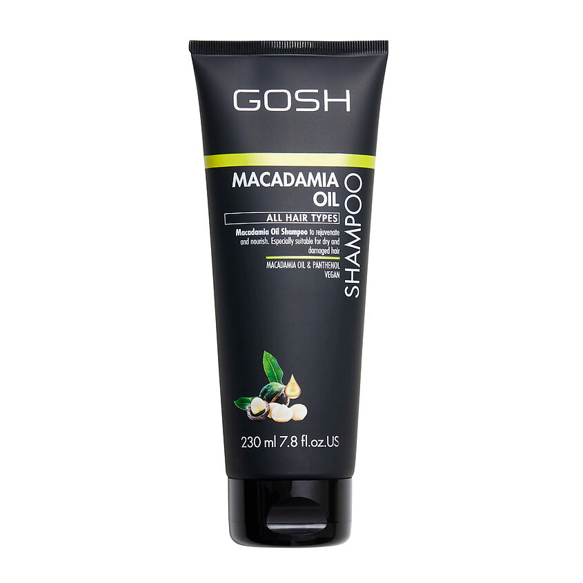 GOSH Шампунь для волос с маслом макадамии Macadamia Oil, 230 мл