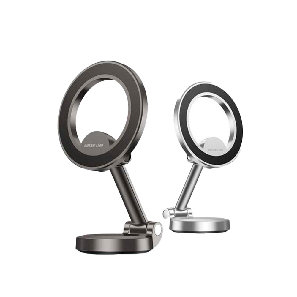 Green Lion MagHold 360 Car – магнитный автомобильный держатель для телефона, вращающийся на 360°, черный