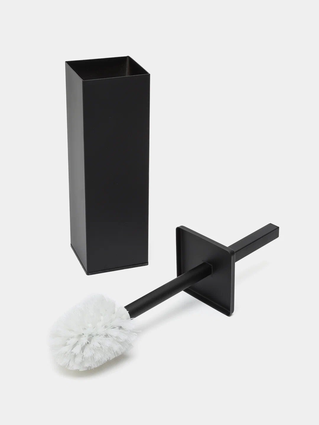 Щетка-ершик Rabito Gold Mirror, нержавеющая сталь, поворотная головка, мягкая накладка