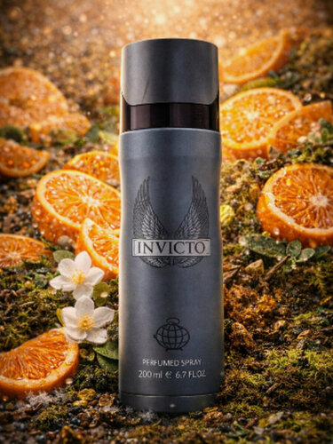 Изображение товара Дезодорант Fragrance World "Invicto", мужской, гипоаллергенный, спрей, 200мл