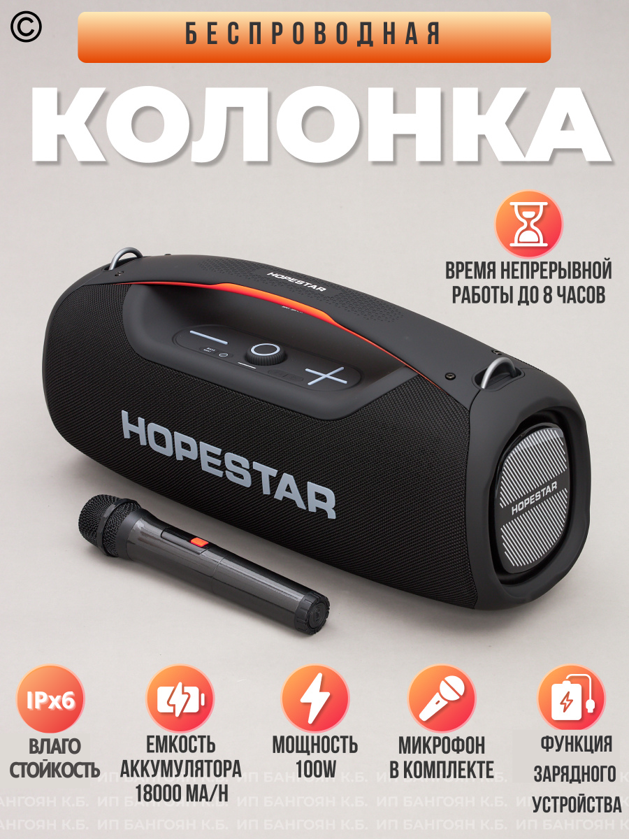 Беспроводная музыкальная колонка