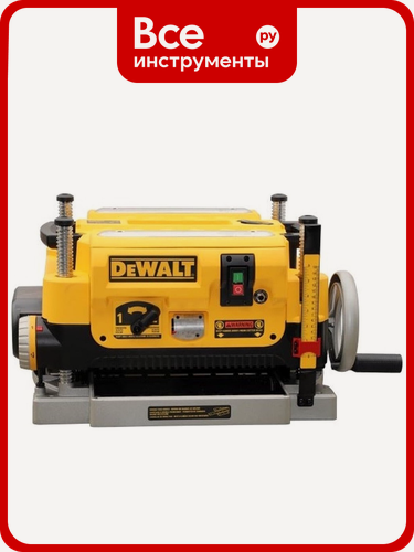 Изображение товара Рейсмусовый станок DEWALT DW735, 1800 Вт, 10000 об/мин DW735-A9