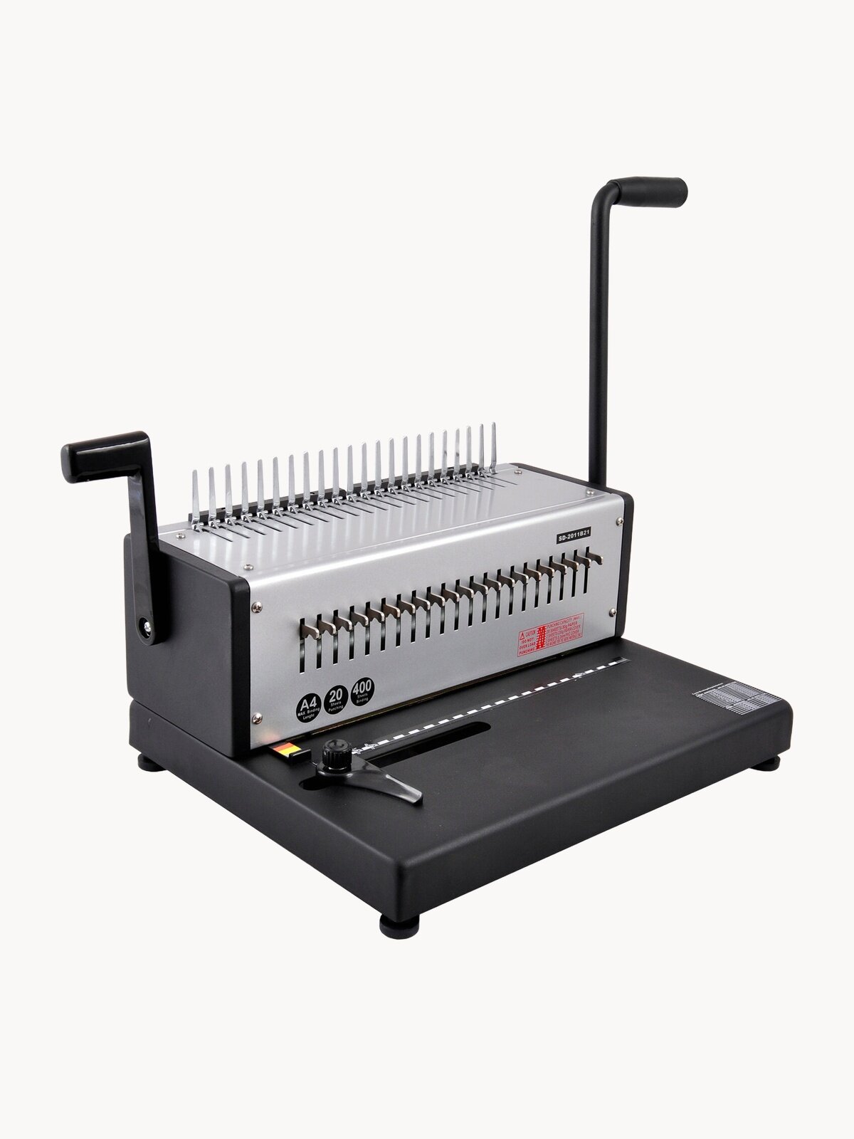 Машина переплетная на пластиковую пружину Rayson SD-2011B21, перфорация - до 20 листов, переплет - до 500 листов.